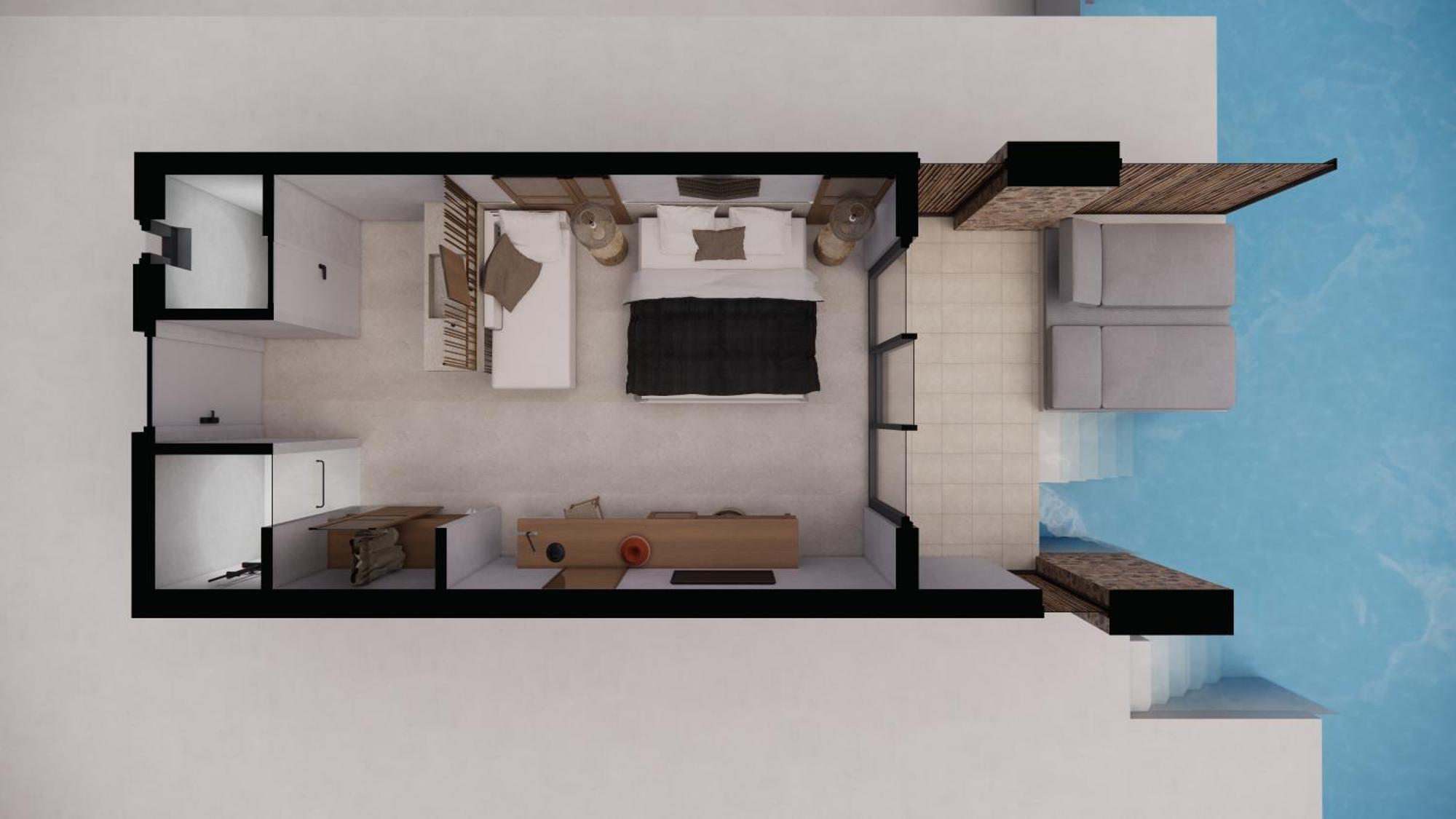 Ekati Mare Lifestyle Resort Kávos Room photo